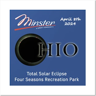 Minster Ohio April 8 2024 Eclipse 2 Posters and Art